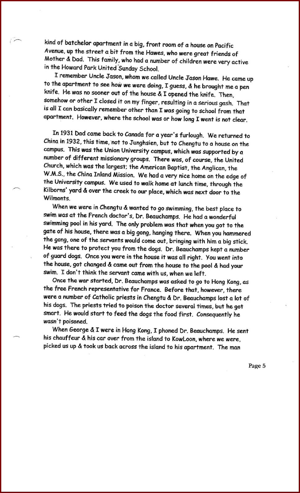 Neil Bell Memoirs 007